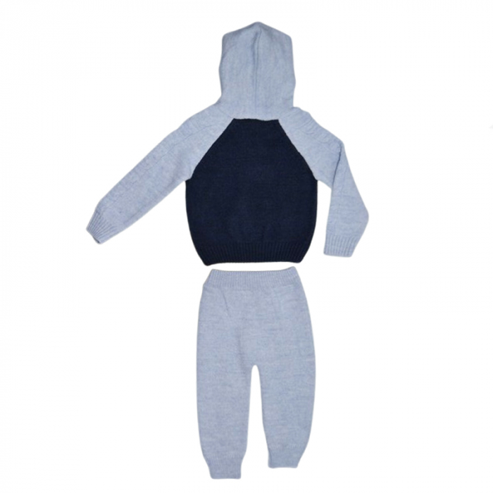 Compleu 2 piese pantaloni si bluza pentru baieti Mini Junior CMP-MJ1, Albastru [2]