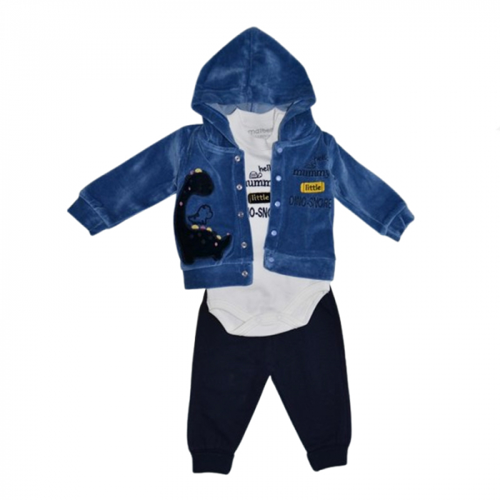 Compleu 3 piese pantaloni, body si jacheta pentru baieti Mini Junior CMP-7051, Multicolor [1]