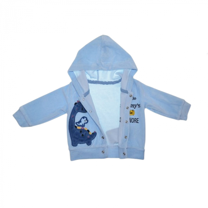 Compleu 3 piese pantaloni, body si jacheta pentru baieti Mini Junior CMP-7051A, Albastru [5]