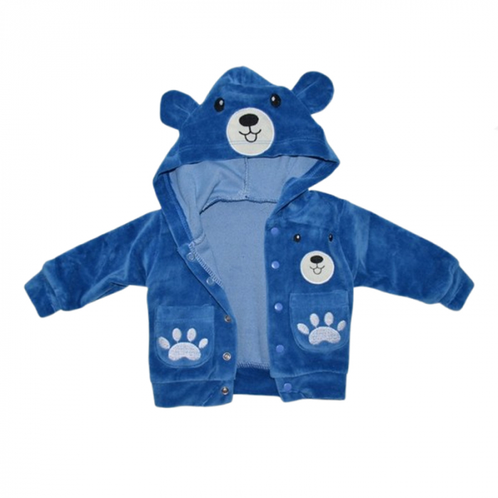 Compleu 3 piese pantaloni, body si jacheta pentru baieti Mini Junior CMP-MJ6, Albastru [4]