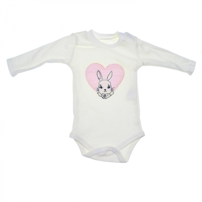 Compleu 3 piese pantaloni, body si jacheta pentru fete Mini Junior SETMJ-12, Roz [4]