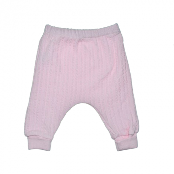 Compleu 3 piese pantaloni, body si jacheta pentru fete Mini Junior SETMJ-12, Roz [3]