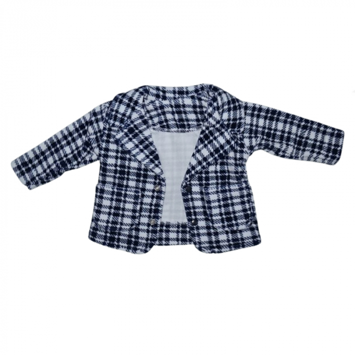 Compleu 3 piese pantaloni, body si sacou pentru baieti Mini Junior CMP-MJ003, Albastru [5]