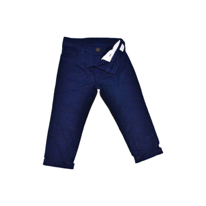 Compleu 3 piese pantaloni, camasa si papion pentru baieti Mini Junior COMP-13041, Bleumarin [5]