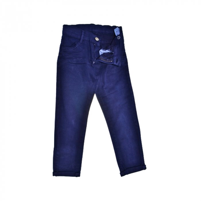 Compleu 3 piese pantaloni, camasa si papion pentru baieti Mini Junior COMP-5811, Bleumarin [3]