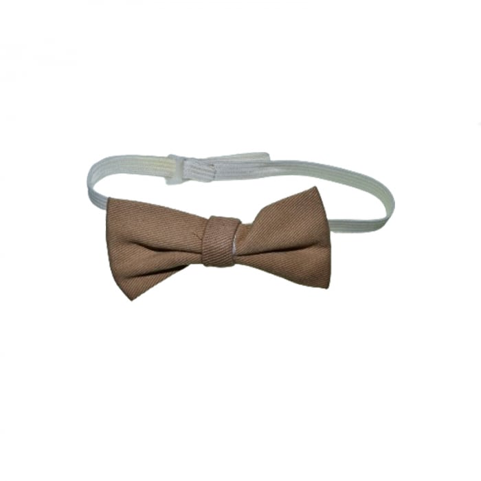 Compleu 3 piese pantaloni, papion si camasa pentru baieti Mini Junior COMP-3049, Bej [6]