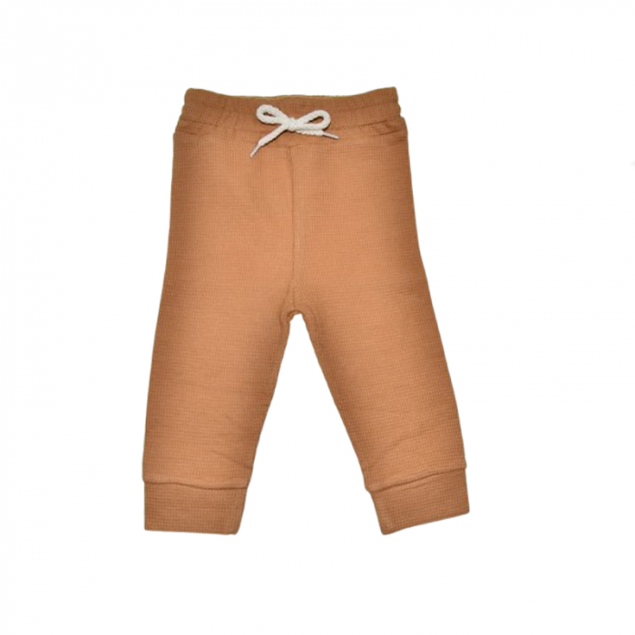 Compleu 3 piese pantaloni, papion si cardigan pentru baieti Mini Junior SETMJ-41, Maro [3]