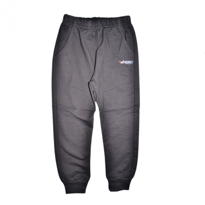 Compleu 3 piese pantaloni, tricou si jacheta pentru baieti Happy House WB-3401-N, Negru [5]