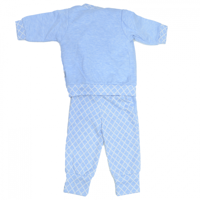 Compleu 3 piese pentru baieti Mini Junior BBW-18-56-2117, Albastru [2]