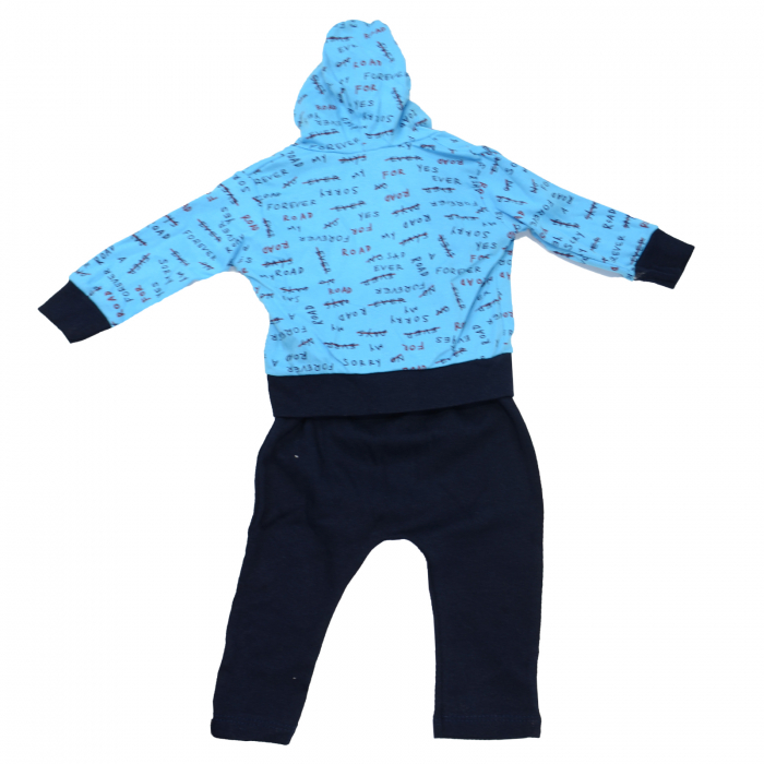 Compleu 3 piese pentru baieti Mini Junior KTA-8-68, Albastru [2]