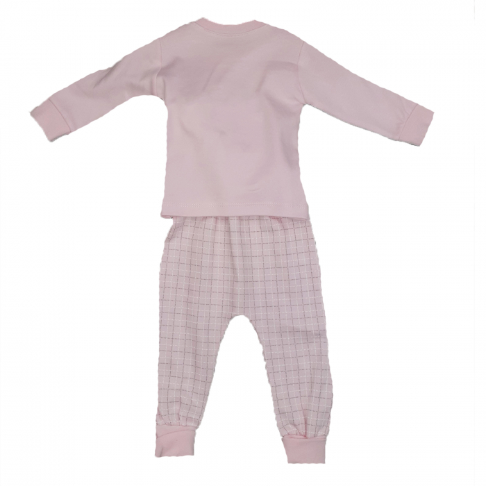 Compleu 3 piese pentru fete Mini Junior BBW-39-56, Roz [2]