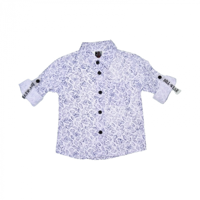 Compleu 4 piese pantaloni, camasa, papion si bretele pentru baieti Mini Junior, COMP-1173, Bleumarin [4]