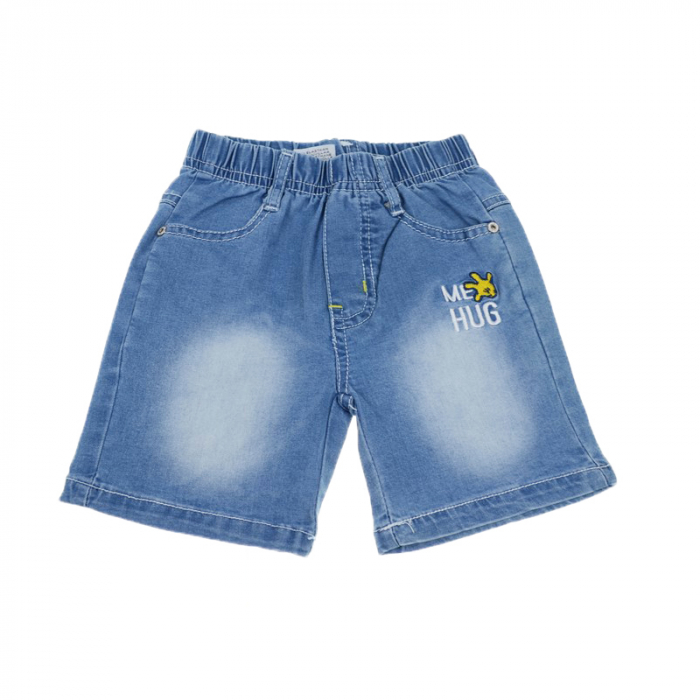 Compleu 4 piese de vara pentru baieti Happy House JF-1829A-92-cm, Albastru [4]