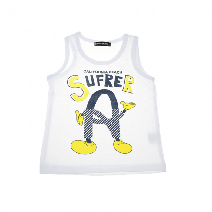 Compleu 4 piese de vara pentru baieti Happy House JF-1829A-92-cm, Albastru [2]