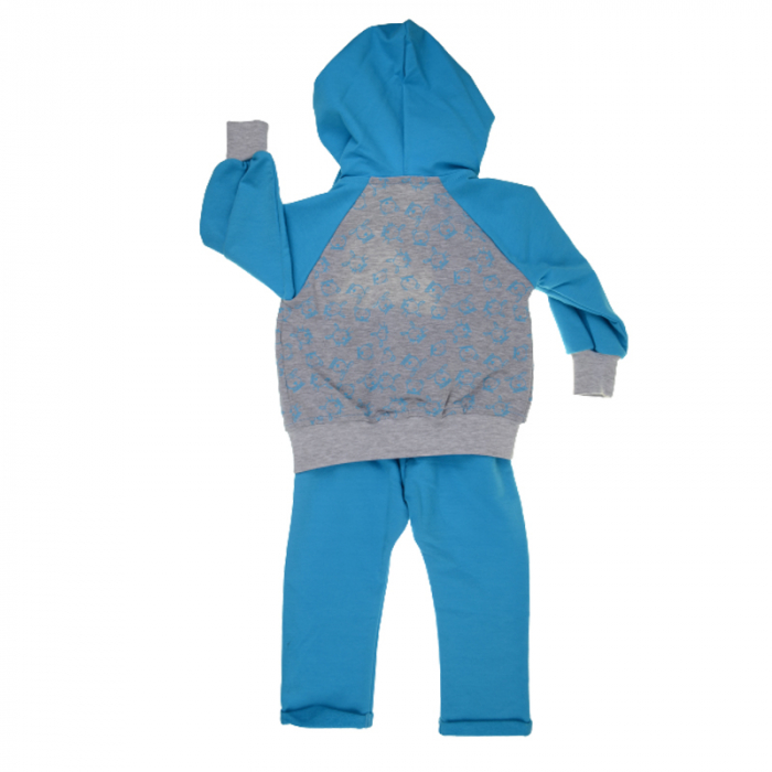 Compleu 2 piese pentru baieti Mini Junior TRN-1, Albastru [2]