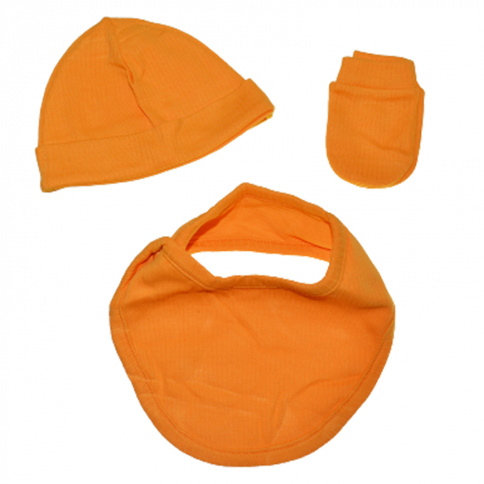 Compleu 5 piese pentru baieti Mini Junior 4778, Portocaliu [3]
