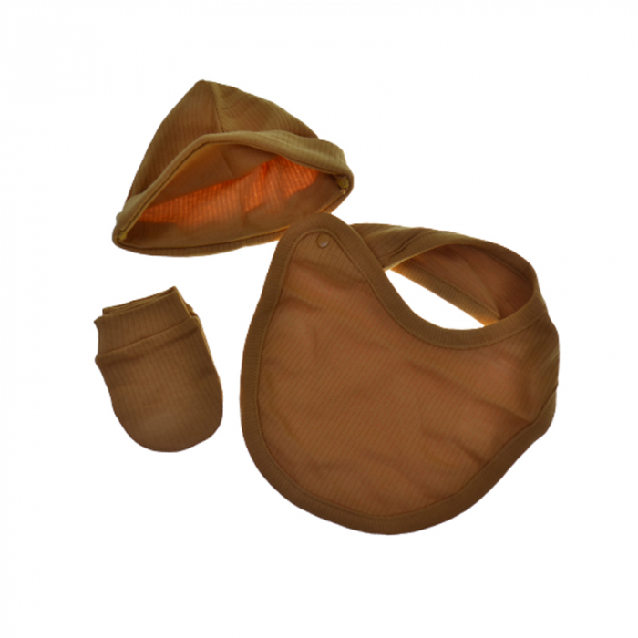 Compleu 5 piese pentru baieti CICCIMBABY  01-2023, Maro [4]