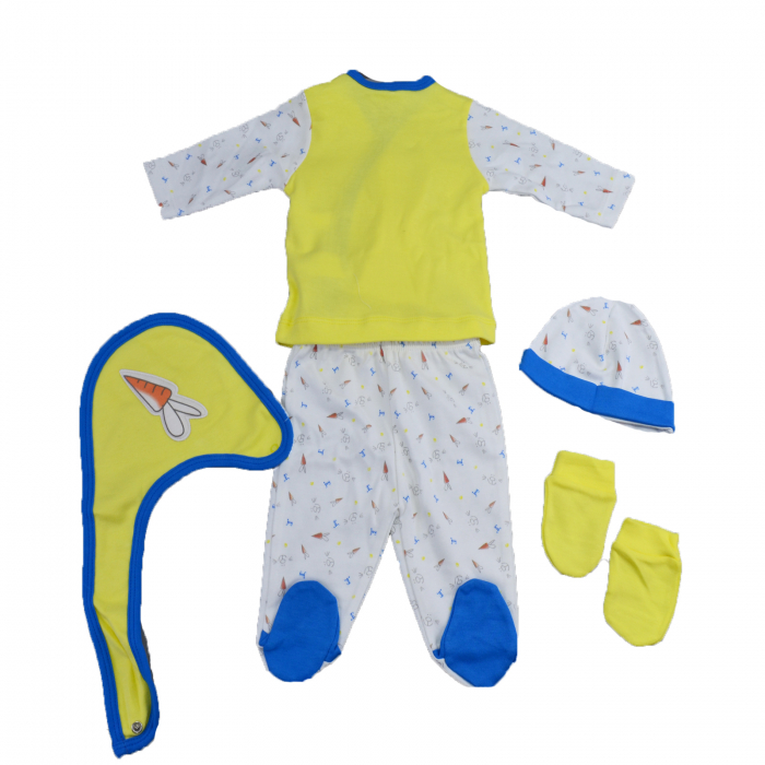 Compleu 5 piese pentru baieti Mini Junior BBW-31-62, Multicolor [2]
