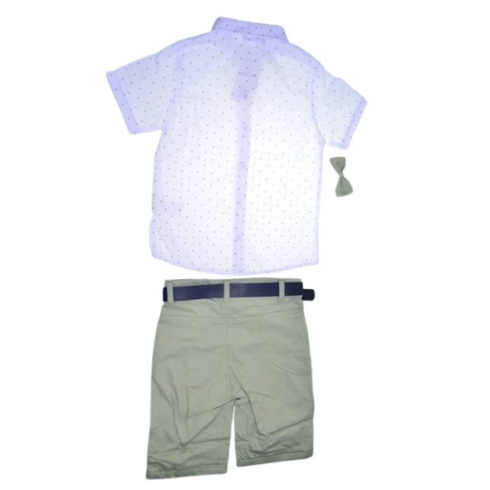 Compleu casual, de vara, 3 piese, pentru baieti, Mini Junior 3714V, Multicolor [2]