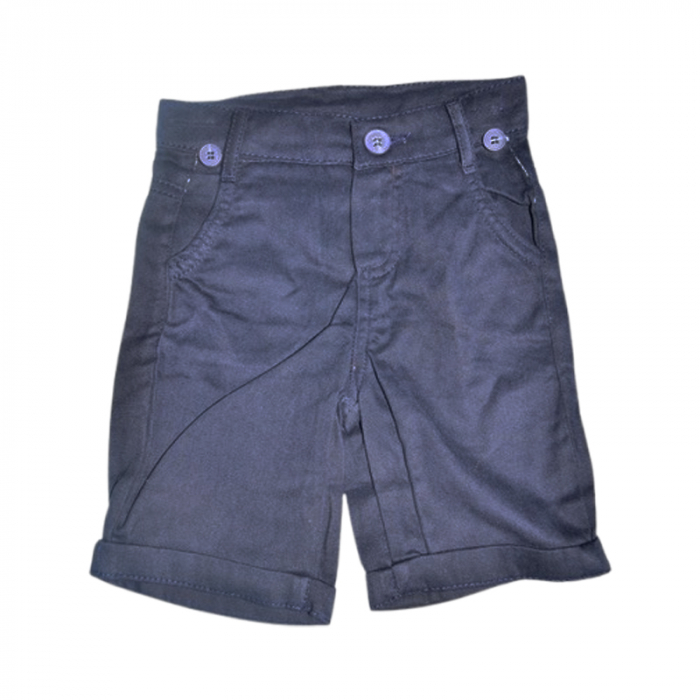 Compleu casual, de vara, 4 piese, pentru baieti, Mini Junior 2752B, Bleumarin [8]