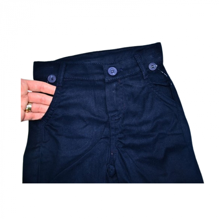 Compleu casual, de vara, 4 piese, pentru baieti, Mini Junior 2752B, Bleumarin [7]