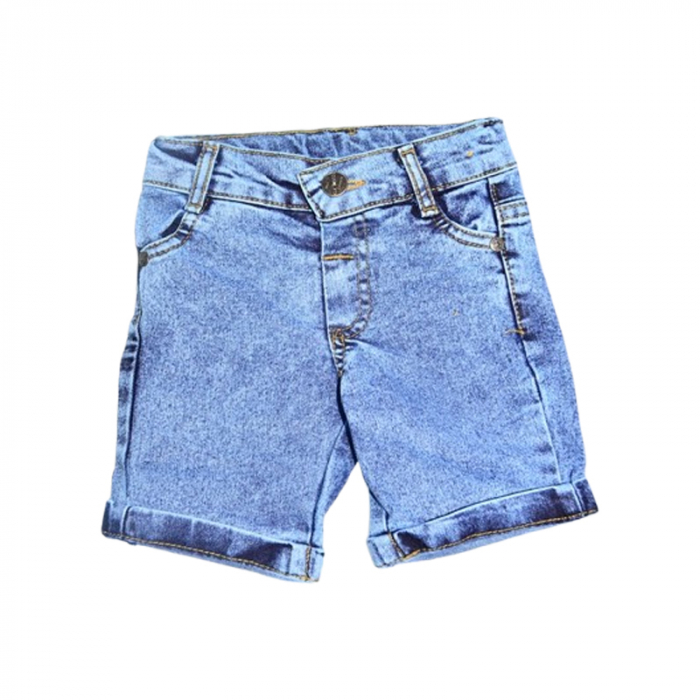 Compleu de vara, din 2 piese, pentru baieti, tricou si pantaloni scurti, Mini Junior, 1667M, Multicolor [4]