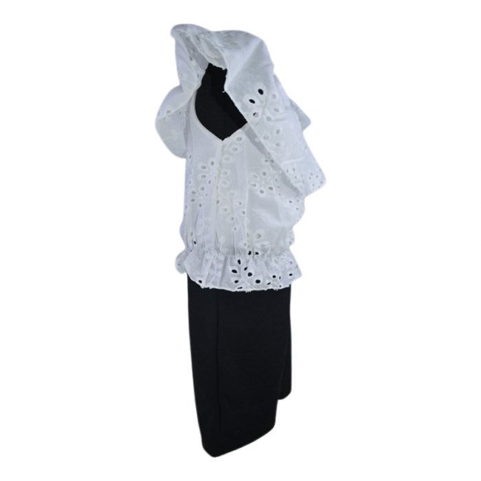 Compleu de vara, din 2 piese, pentru fete, Lucky, LK6123N, Negru [4]