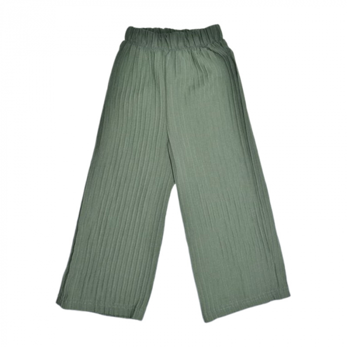 Compleu de vara, din 2 piese, pentru fete, Mini junior, C7279, Verde [3]