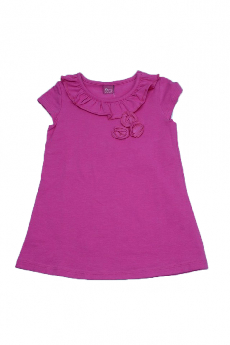 Compleu de vara doua piese pentru fete Atut A-4725RD-116, Fucsia [3]