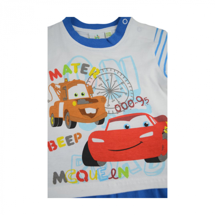 Compleu 2 piese de vara pentru baieti Disney DISK-JTSET41151_68-74 cm, Bleumarin [3]
