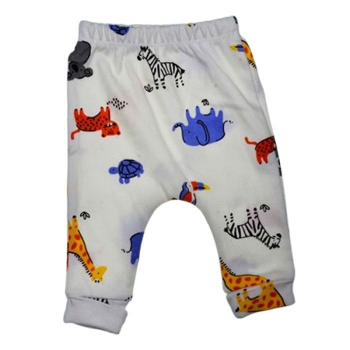 Compleu din 2 piese, body si pantaloni, pentru baieti, Mini Junior 50026C2, Crem [5]