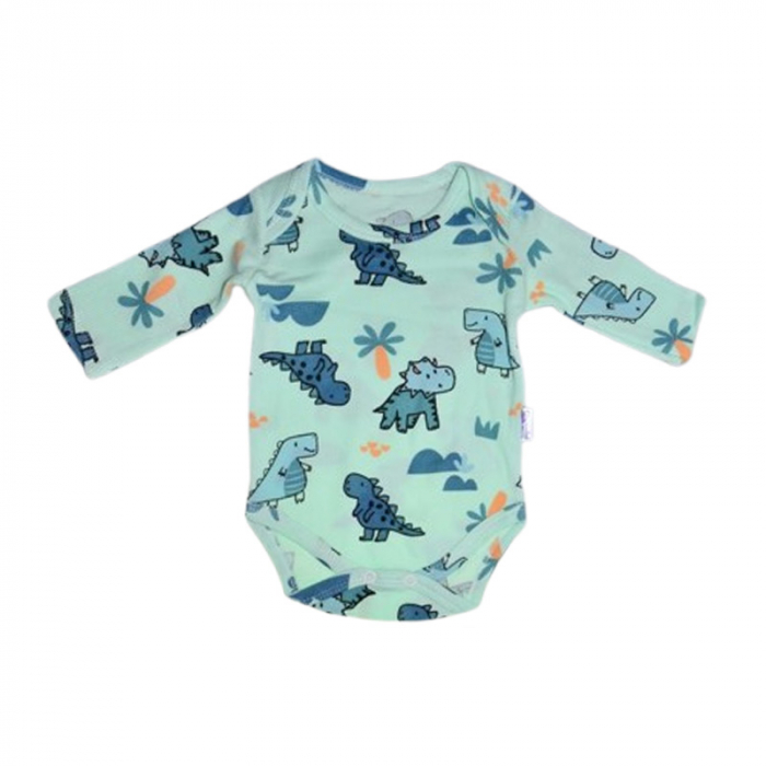 Compleu din 2 piese, body si pantaloni, pentru baieti, Mini Junior 50026V, Verde [2]