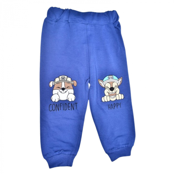 Compleu din 2 piese, pantaloni si bluza, pentru baieti, Mini Junior 2608A, Albastru [5]