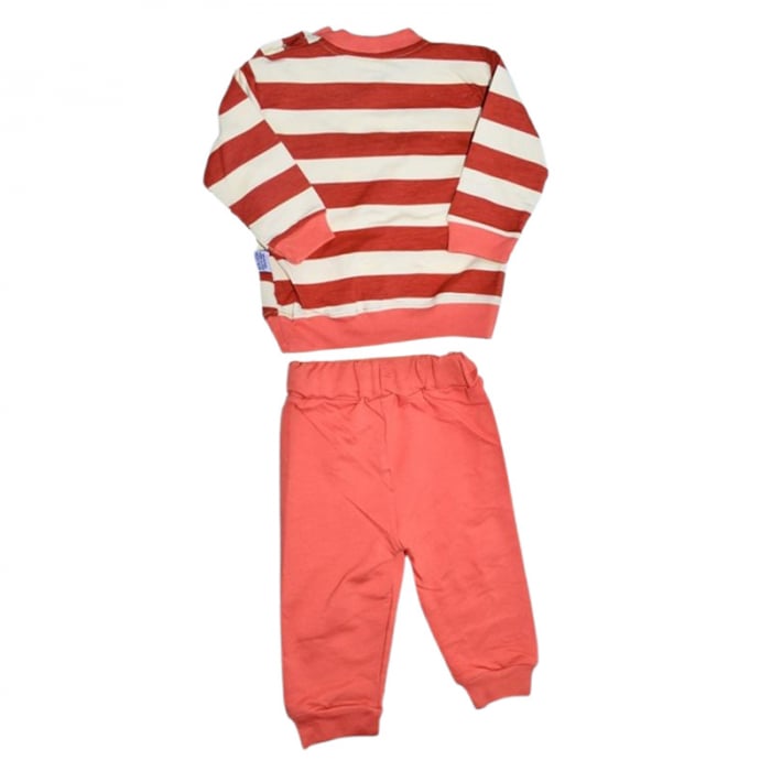 Compleu din 2 piese, pantaloni si bluza, pentru baieti, Mini Junior 2608R, Rosu [2]
