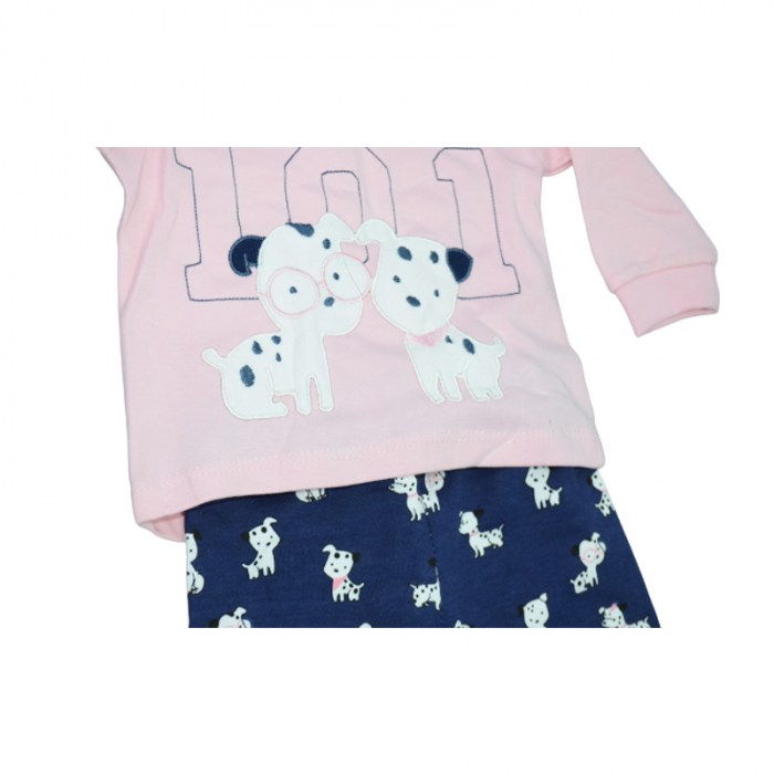 Compleu din 2 piese pentru fete Tonton 280-1, Multicolor [3]