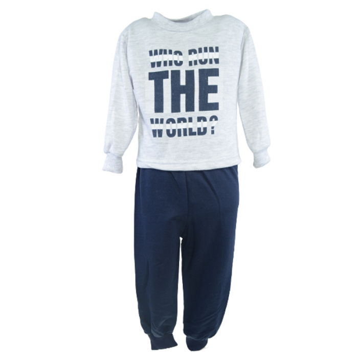 Compleu din 3 piese pentru baieti Minijunior MJ0124-98, Albastru [2]