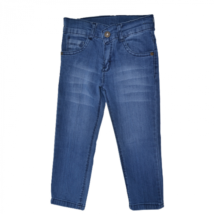 Blugi pentru baieti Wiggle Kids MJ1409, Albastru [1]