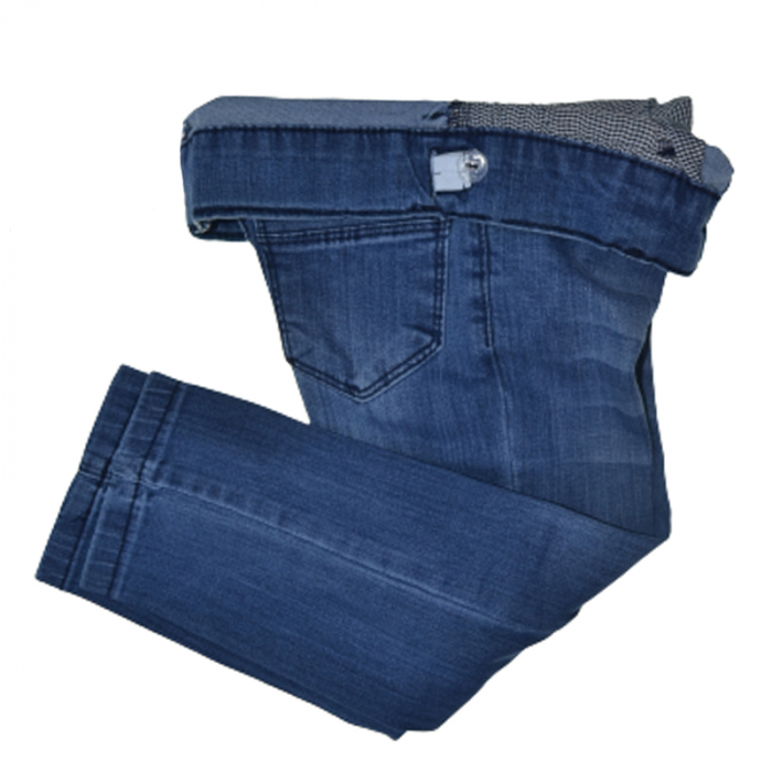 Blugi pentru baieti Wiggle Kids MJ1409, Albastru [4]