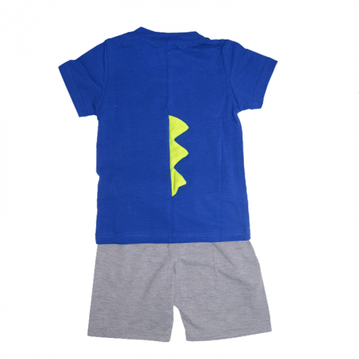 Compleu din doua piese pentru baieti Happy House QQ-618, Albastru [2]