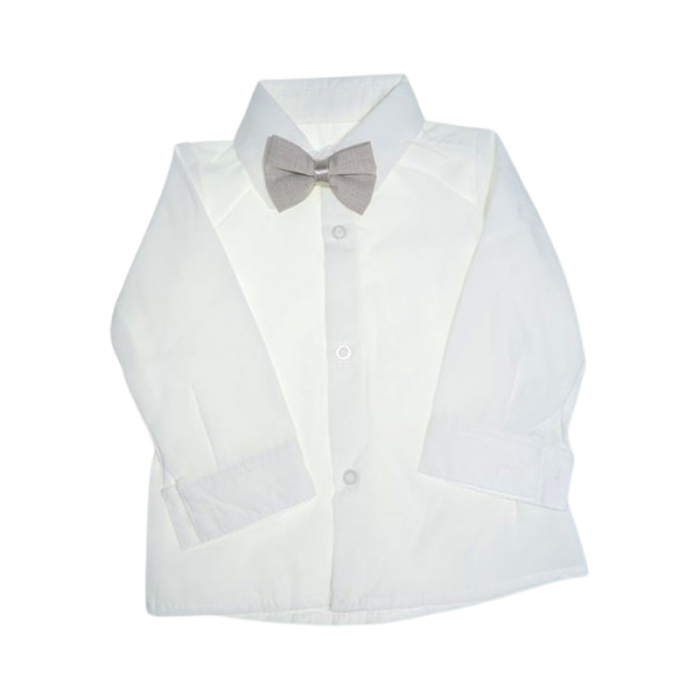 Compleu elegant 4 piese, pentru baieti, Mini Junior 3684, Crem [7]