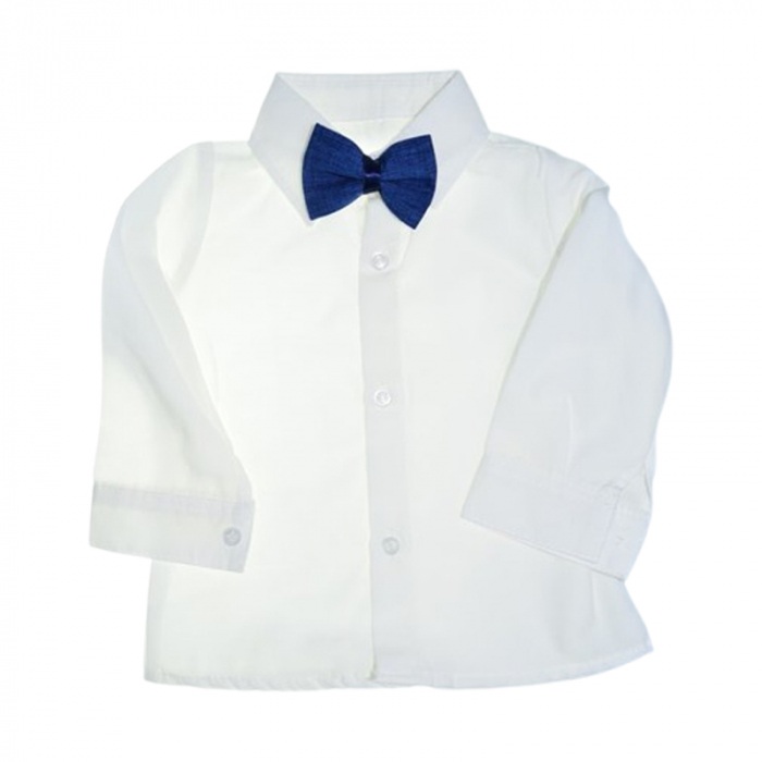 Compleu elegant 4 piese, pentru baieti, Mini Junior 3684A, Albastru [7]