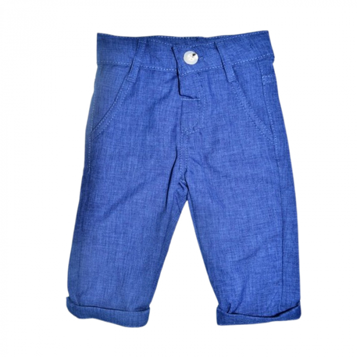 Compleu elegant 4 piese, pentru baieti, Mini Junior 3684A, Albastru [3]
