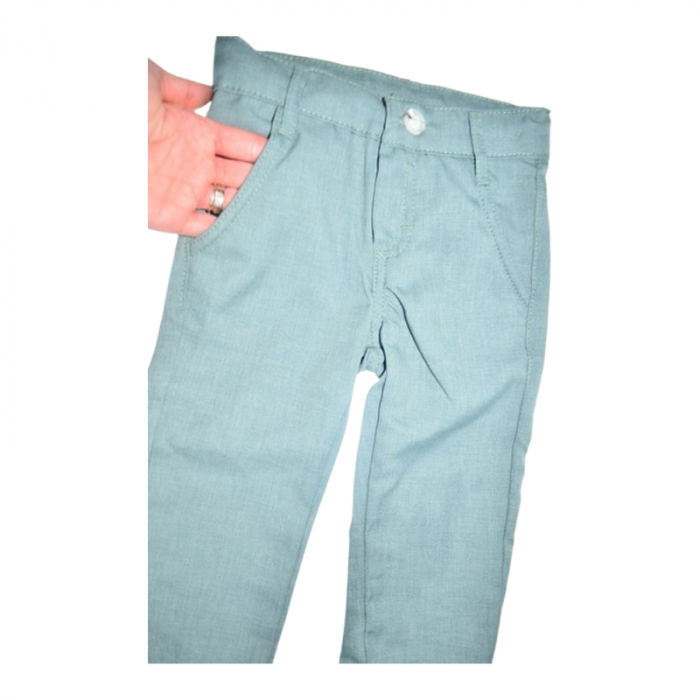 Compleu elegant 4 piese, pentru baieti, Mini Junior 3685BV, Verde [6]