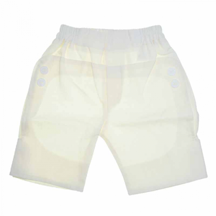 Costum elegant din 5 piese pentru baieti Andreeatex 030623, Crem [3]