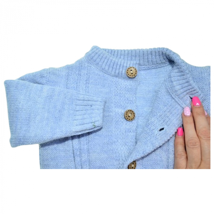 Compleu format din 2 piese, pentru baieti, Mini Junior 2085A, Albastru deschis [4]