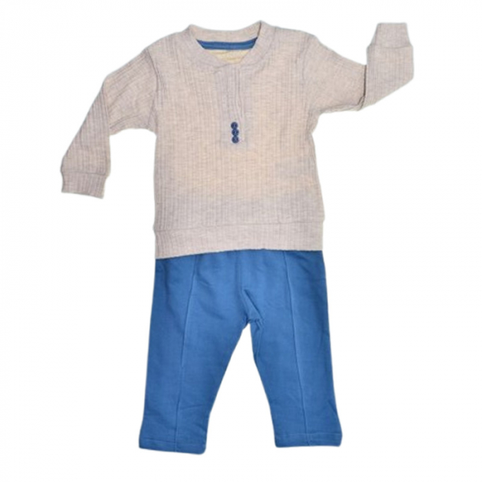 Compleu format din 2 piese, pentru baieti, Mini Junior 2461A, Albastru [1]