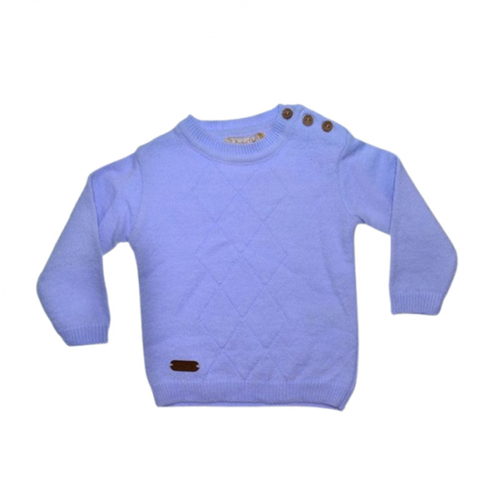 Compleu format din 2 piese, pentru baieti, Mini Junior 4028A, Albastru deschis [4]