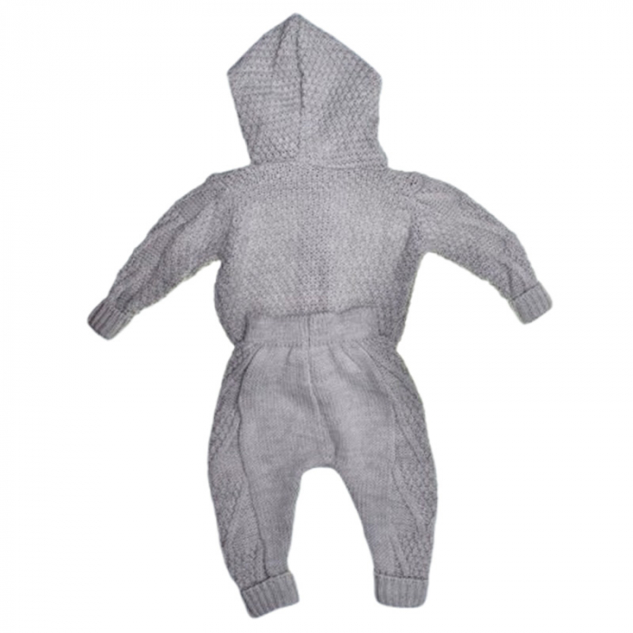 Compleu format din 2 piese, pentru baieti, Mini Junior 7821G, Gri [2]