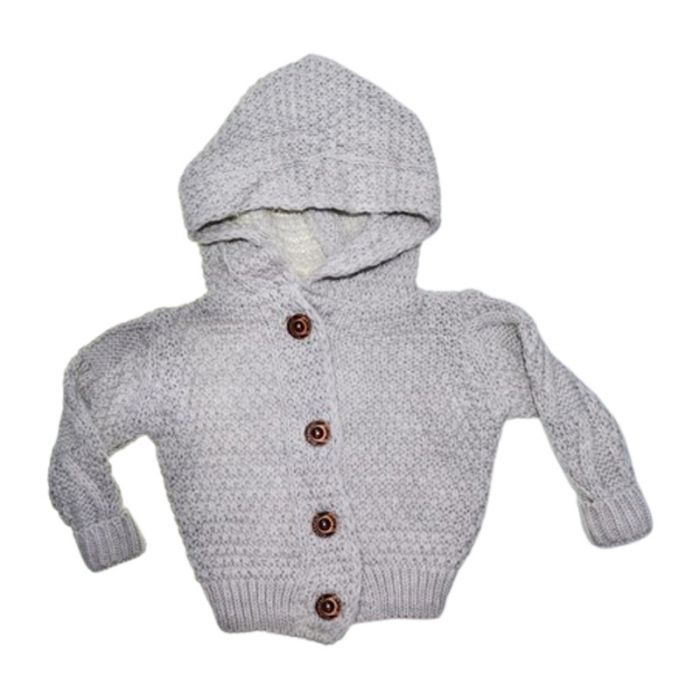 Compleu format din 2 piese, pentru baieti, Mini Junior 7821G, Gri [4]
