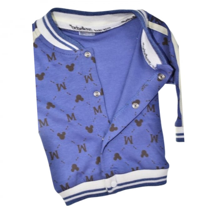 Compleu format din 3 piese, pentru baieti, Mini Junior 14154A, Albastru [6]
